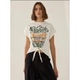 thumbnail image 3 of Printed Crop T-Shirt, 3 of 7