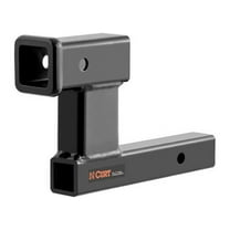 Curt 45808 Receiver Hitch Adapter 2" Shank, 6" Drop/Rise 7500lb