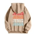 thumbnail image 3 of MHFRRA Sudaderas Casuales para Hombre para Uso Diario, Sudaderas Estampadas de Corte Relajado para Otoño E Invierno, Fáciles de Cuidar, Elegantes y Cómodas Caqui, 3 of 4