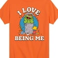 thumbnail image 3 of Sesame Street - I Love Being Me Oscar - Toddler and Youth Short Sleeve Graphic T-Shirt, 3 of 5