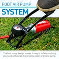 thumbnail image 4 of High Pressure Foot Pump, Black/Red, 4 of 5