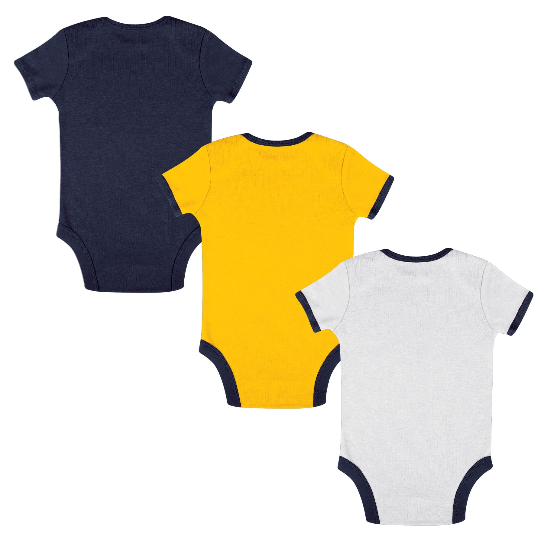 NCAA Michigan Wolverines Infant & Toddler Onesies, 3-Pack
