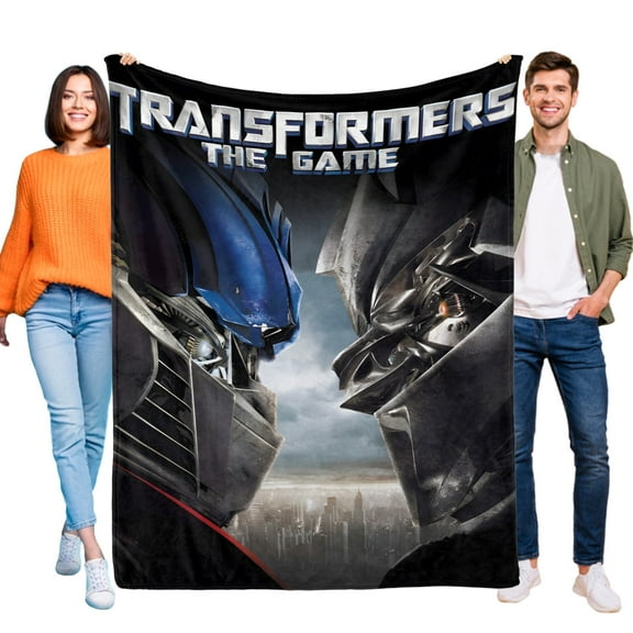 Transformers Throw Blanket for Kids and Adults Soft and Cozy Blankets Gifts 30x40 Inch