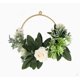thumbnail image 2 of Corona decorativa para exteriores con rosas colgantes y suculentas, corona para puerta principal, pared o ventana, decoración para bodas y fiestas, 2 of 8