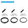 thumbnail image 2 of Uxcell 1/1.5/2mm Bonsai Training Wire Floral Wire Stems Anodized Aluminum Tree Wire 16.4 Feet Total Black 3 Roll, 2 of 6