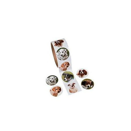 - Fun Express Dog Roll Stickers - 100 Stickers