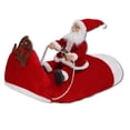 thumbnail image 1 of Matsuzay Abrigo grande de Navidad para invierno para mascotas, Sudadera con capucha bonita, ropa con correa para el pecho, suministros de disfraces Kits de decoración para fiestas S Matsuzay HA008977-01, 1 of 6