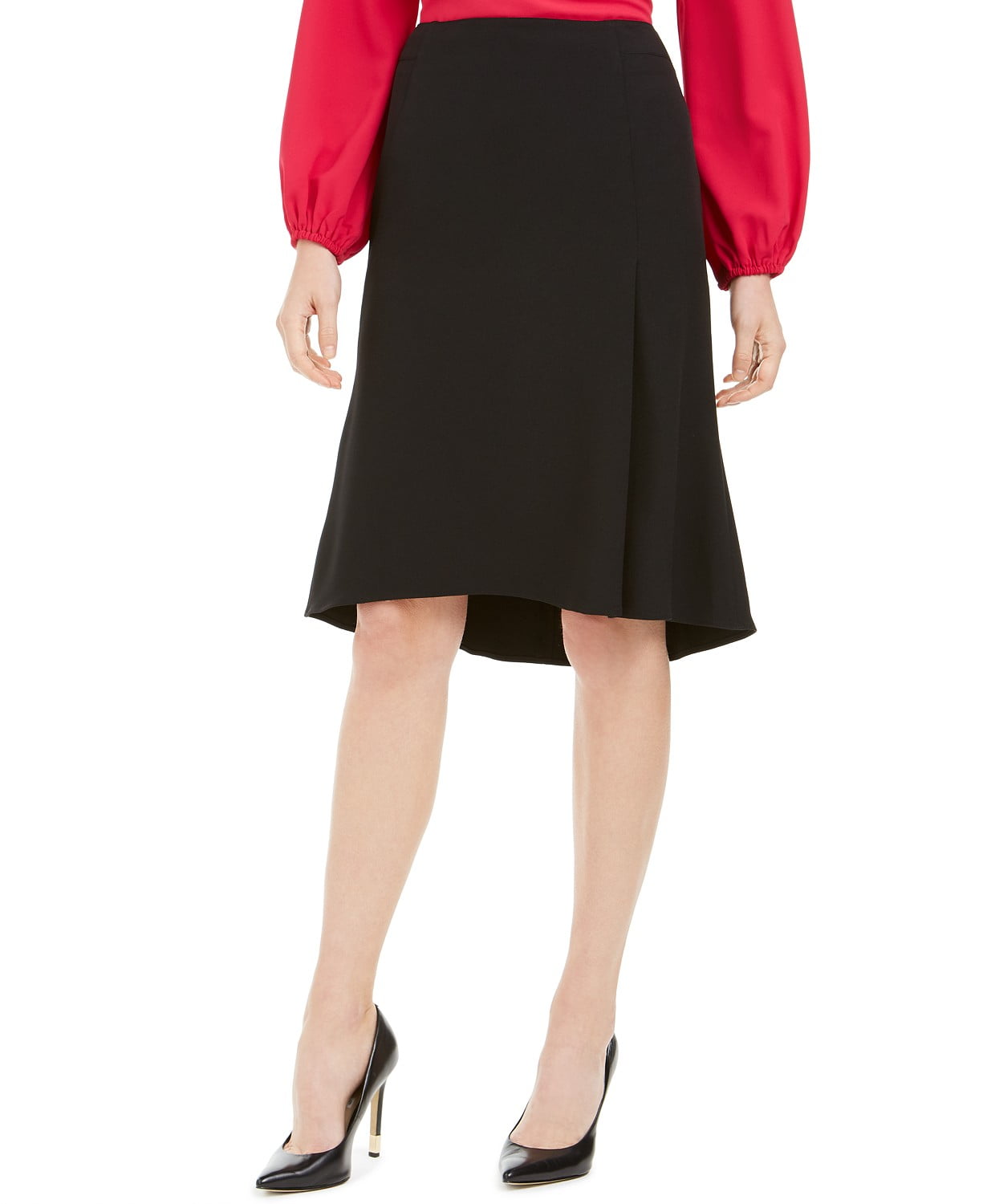 plaid skater mini skirt