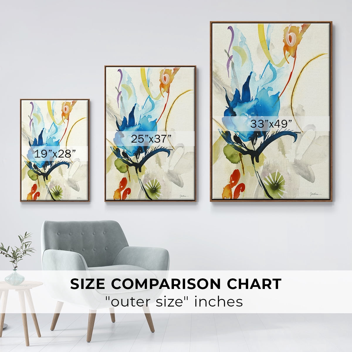 Local Color I Framed Premium Gallery Wrapped Canvas - Ready to Hang