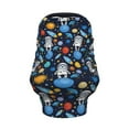 thumbnail image 2 of Haiem Space Dog Baby Nursing Cover & Nursing Poncho - Multi Use Cover for Baby Car Seat Canopy, Stroller Cover, 360°Full Privacy Breastfeeding Coverage, 2 of 9