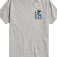 thumbnail image 3 of Sesame Street - Cookie Monster Collegiate - Toddler and Youth Short Sleeve Graphic T-Shirt, 3 of 5