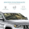 thumbnail image 2 of Bingfone Epic Dragon Skull Scene Car Windshield Sunshade,Sun Foldable Sun Shield Sun Visor for Car - Small, 2 of 8