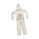 thumbnail image 1 of Traje de mosquitera Trajes de malla con capucha Protección de cuerpo completo, trajes Ghillie Traje de pesca, Traje de apicultura para caza, pesca, al Caqui M L, 1 of 8