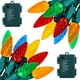 thumbnail image 1 of Guirnalda de luces navideñas Brightown C6 LED, 20 m, 60 LED, paquete de 2, 1 of 8