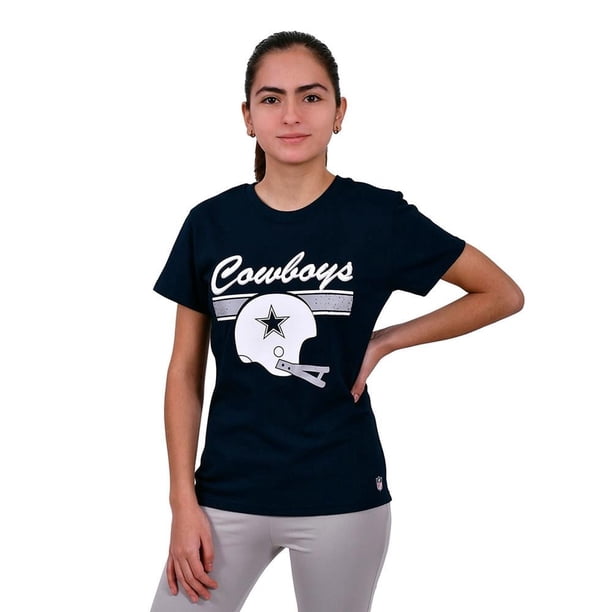 Playera para Mujer NFL Talla CH Azul Cowboys