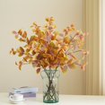 thumbnail image 4 of PENGXIANG 1Pcs Decorative Artificial Plant No Watering Fade-less Flower Arrangement Simulation Eucalyptus Photography Props, 4 of 10