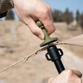 thumbnail image 2 of Decodeary 4Pcs Lightning Protection Cap Camping Canopy Tent Canopy Pillar Support Lightning Protector Tent Tarp Grabbers, 2 of 9