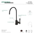 thumbnail image 2 of Kingston Brass KS7192TL Templeton Single Handle Water Filtration Faucet, Polished Brass, 2 of 5