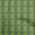 thumbnail image 1 of oneOone Polyester Spandex Light Green Fabric Leaves Sewing Craft Projects Fabric Prints By Yard 56 Inch Wide, 1 of 5
