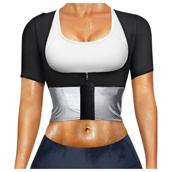 Women's Sweat Enhancing Fitness Vest Long Sleeve Workout Gear For High Intensity Training Performance Outerwear