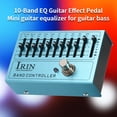 thumbnail image 4 of IRIN "Versatile Band Controller with 10-Band EQ Equalizer for Guitar & Bass - Premium Aluminum Alloy Effector for 4 to 7 String Instruments", 4 of 6