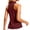Wine, variant on TGSLY Women's Collared Racerback Tank Tops Lightweigh Thin Casual Sleeveless Vest with Half Zipper Quick Dry Solid Color Athletic Golf Shirts XXXL
