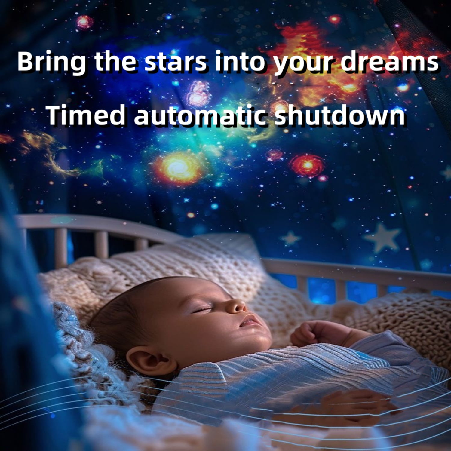 QXWPBV Astronaut Star Projector: 13 Galaxy Lights & Ceiling Decor for Bedroom, Kids/Adults (Black)