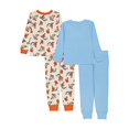 thumbnail image 3 of Curious George Boys Toddler Snug Fit Cotton Pajamas, George Book, 2T, 3 of 3