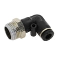 thumbnail image 1 of 1 pieza PL Ajuste neumático del codo 1/4 3/8 1/2 1/8 BSP Conector de hilo masculino Conector rápido L Forma Push In Hose OD 6mm 8mm 10mm 12mm, 1 of 6