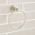 thumbnail image 2 of Signature Hardware 447228 Greyfield Polished Nickel Wall Mount Single Towel Ring, 2 of 4