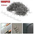 thumbnail image 4 of 1000Pcs 0.6mm S Wave Staples for Car Bumper Bodywork Plastic Stapler Repair Kit 0.6mm Wave Staples Soldering Tools, 4 of 5