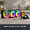 thumbnail image 4 of Liquid Freezer Iii Pro 420 A-rgb - Aio Cpu Cooler Water, 4 of 9