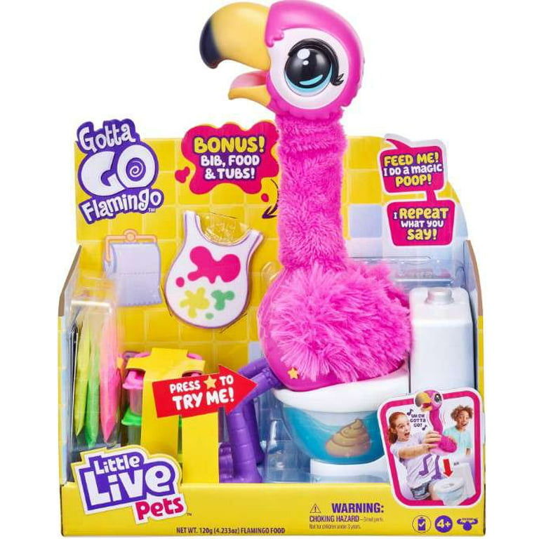 【メーカー包装済】 Free Shipping! Little Live Pets Series 2 Gotta Go Flamingo キャラクターグッズ