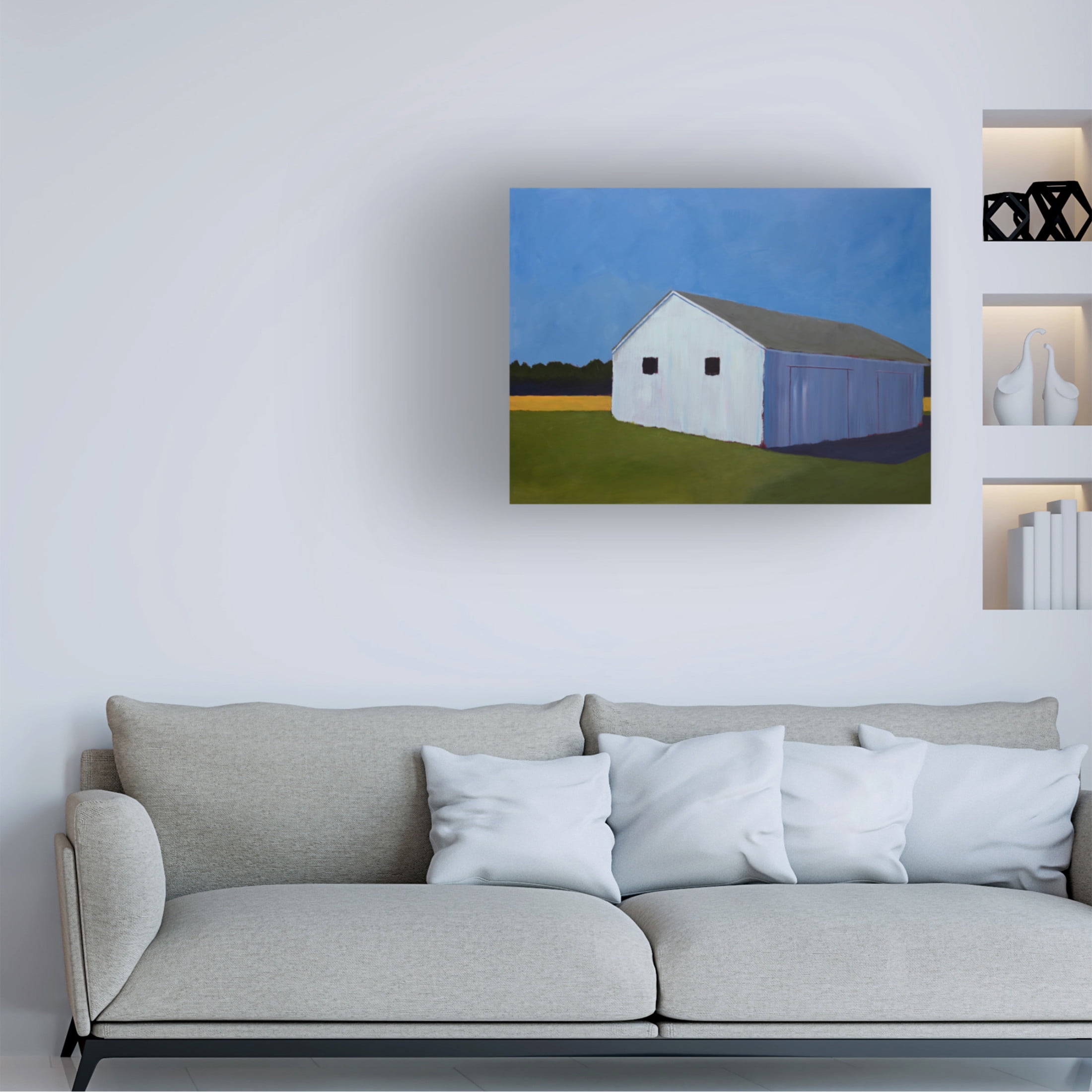 Trademark Fine Art Carol Young Orient Barn Canvas Wall Art