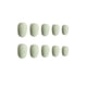 thumbnail image 1 of Qarigey 24 piezas de prensa mate de cabeza redonda pequeña en las uñas DIY uñas acrílicas artificiales Juegos de manicura 4 verde matcha, 1 of 4
