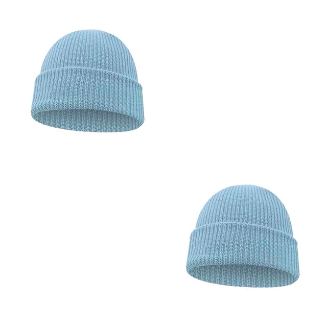 Gorro de a prueba de frío Sonducket gorro de lana transpirable para deportes al aire libre cian 2piezas