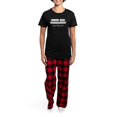 thumbnail image 4 of CafePress - Under New Management. Just Married. Women's Dark P - Women's Short Sleeve Print T-Shirt and Pants Dark Cotton Pajama Set, 4 of 7