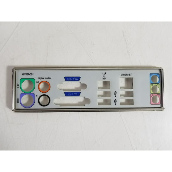 Pre-Owned HP 487622-001 I/O Shield For DX7500 Desktop Motherboard (Good)