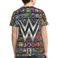 thumbnail image 2 of Boys Girls Wwe Shirt Graphic T-Shirt Crewneck Short Sleeve 3d Colorful Tops Tees, 2 of 7