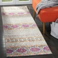 thumbnail image 3 of SAFAVIEH Madison Kandace Abstract Runner Rug, Grey/Ivory, 2'3" x 8', 3 of 6