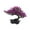Light Purple, variant on deevoka Artificial Bonsai Tree Ornament Welcome Potted Faux Plants Decor for Living Room Dark