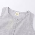 thumbnail image 4 of Esaierr Newborn Girls Boys Jumpsuit Sleeveless Crewneck Vest Crawl Suit 6-24M, 4 of 5