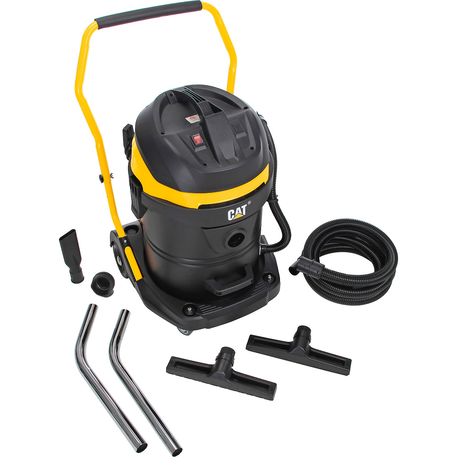 Cat Stainless Steel Wet/Dry Shop Vacuum, 16 Gallon Capacity
