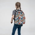 thumbnail image 5 of Naloa French Food Print Lightweight DayBackpack Suitable for school, work, shopping, travel, etc., 5 of 5