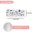 thumbnail image 4 of Pofeuu Purple Chicory Print Baby Headband, Baby Girl Headbands Soft Hairbands Baby Girl Accessories for Newborn Infant Toddler, 4 of 5
