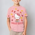 thumbnail image 6 of Hello Kitty T-Shirt for Boys Girls, Unisex Novelty Short Sleeve Tee, Casual Crew Neck Tops, 4-16 Y, 6 of 8