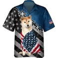 thumbnail image 2 of Camisas hawaianas con diseño de perro retriever en 3D para hombre y mujer, camisetas de manga corta a la moda para el Día del Patriota, regalo para amantes de los perros, camisetas para niños, 2 of 5