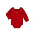 thumbnail image 2 of Wonder Nation Baby Girl Holiday Jumpsuit Outfit Set, 2 Pieces, Sizes 0/3-24 Months, 2 of 6