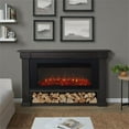 thumbnail image 4 of Real Flame Bristow Solid Wood Landscape Electric Fireplace in Weathered Wood, 4 of 8