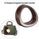 thumbnail image 2 of Paquete de 4 manijas de madera para bolso en forma de D, herramienta de repuesto para bolso de punto de ganchillo para playa, 2 of 5